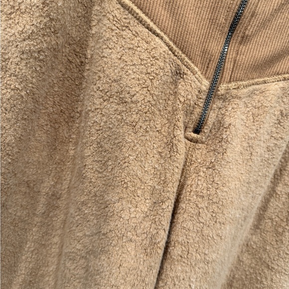 Aerie Sherpa Fleece Corset Zip Up Jogger Pants - Picture 3 of 8